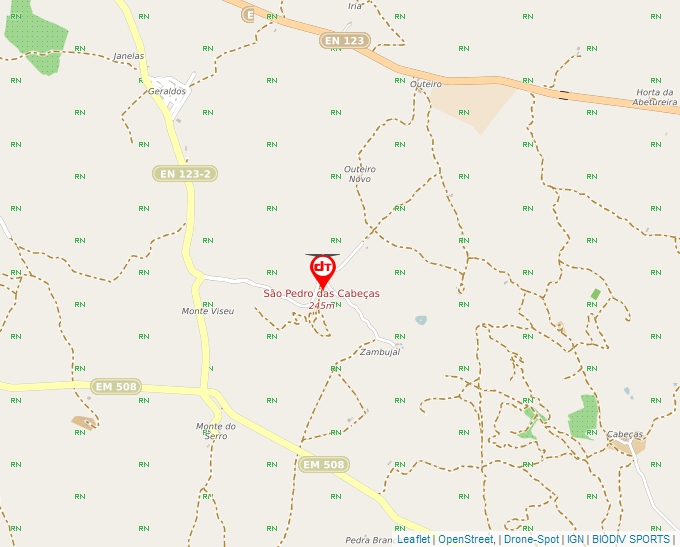 Carte Géoportail pour les drones de loisir