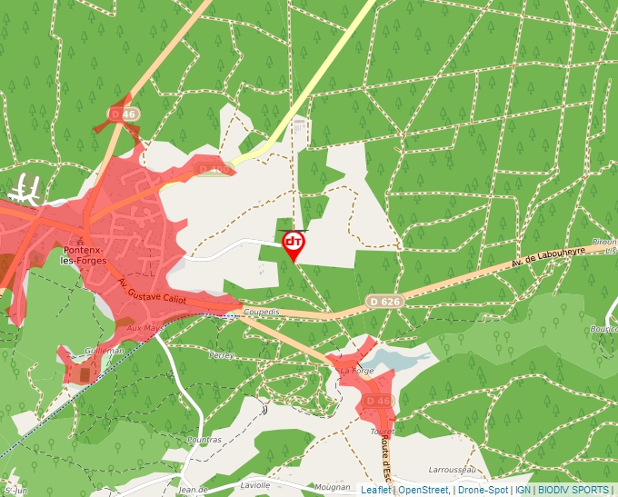 Carte Géoportail pour les drones de loisir
