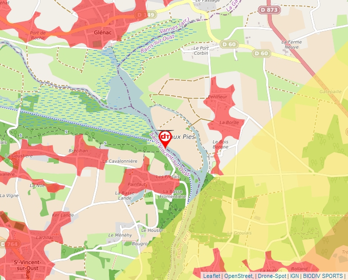 Carte Géoportail pour les drones de loisir