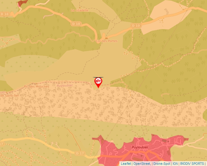 Carte Géoportail pour les drones de loisir