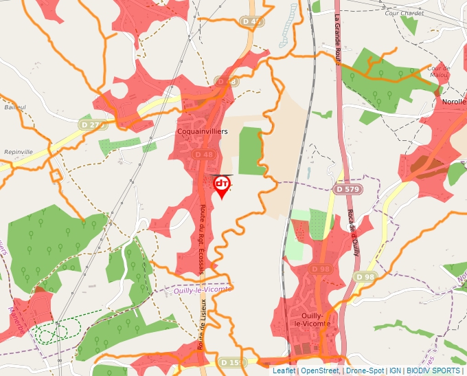 Carte Géoportail pour les drones de loisir
