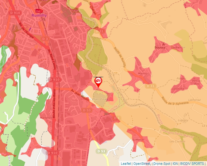 Carte Géoportail pour les drones de loisir