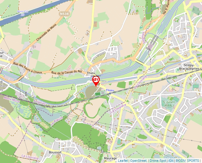 Carte Géoportail pour les drones de loisir