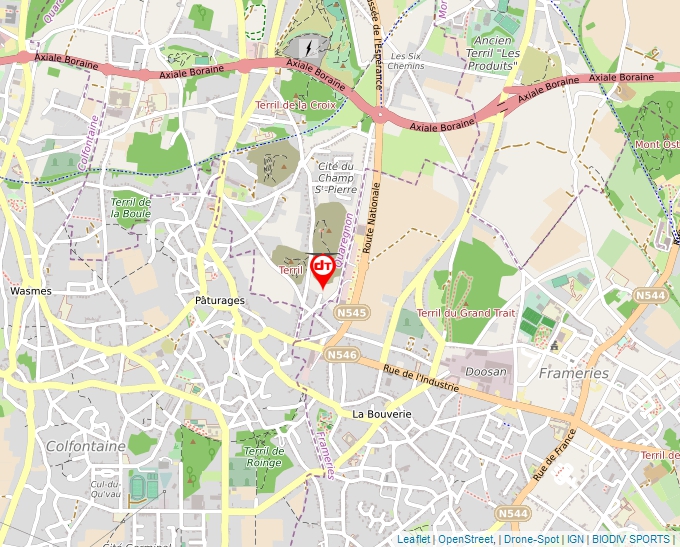 Carte Géoportail pour les drones de loisir