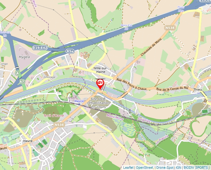 Carte Géoportail pour les drones de loisir