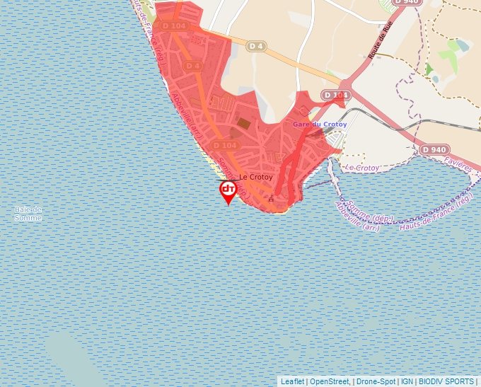 Carte Géoportail pour les drones de loisir