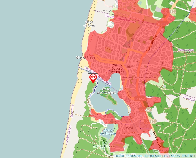 Carte Géoportail pour les drones de loisir