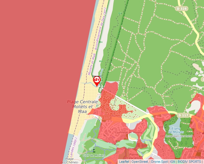 Carte Géoportail pour les drones de loisir