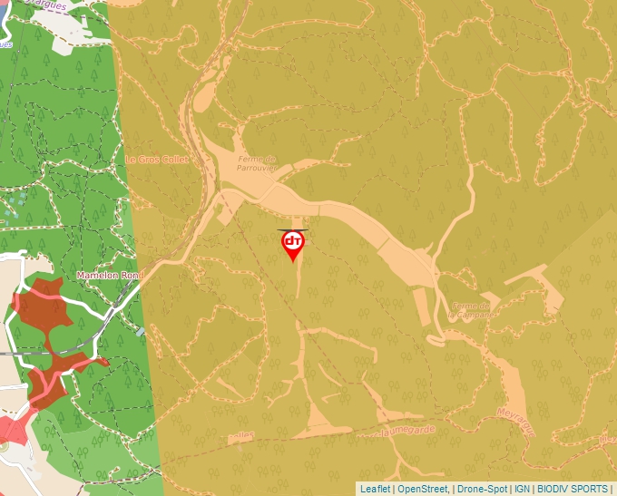 Carte Géoportail pour les drones de loisir