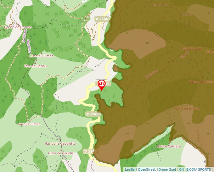 Carte Géoportail pour les drones de loisir