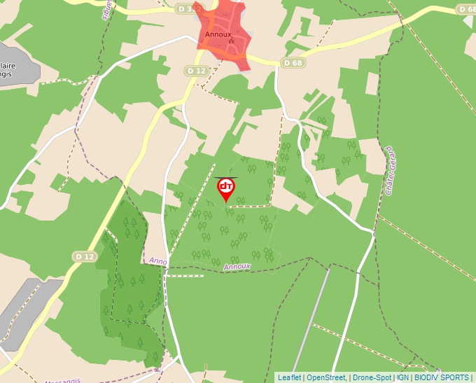 Carte Géoportail pour les drones de loisir