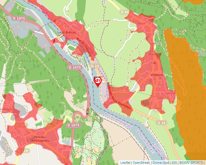 Carte Géoportail pour les drones de loisir