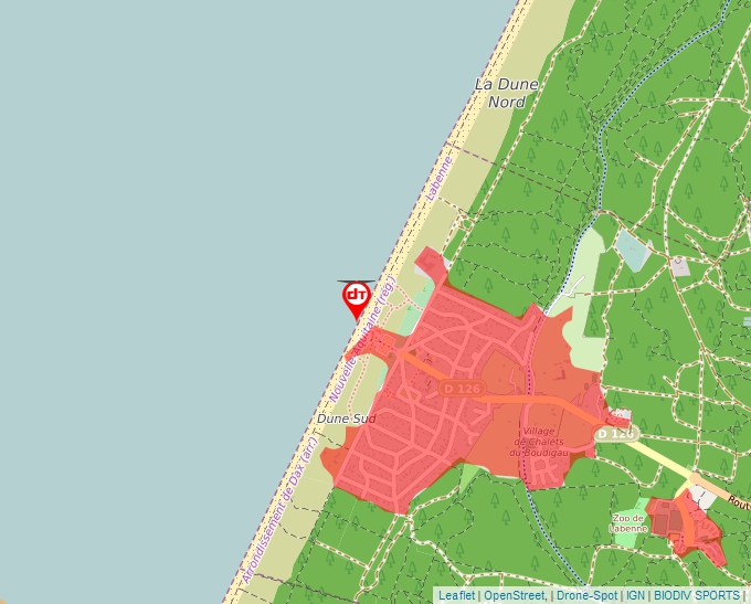 Carte Géoportail pour les drones de loisir