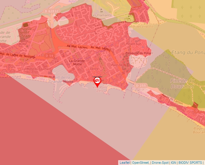 Carte Géoportail pour les drones de loisir