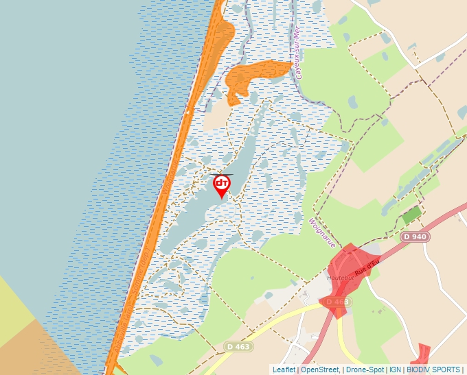 Carte Géoportail pour les drones de loisir