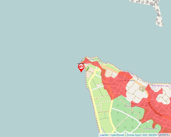 Carte Géoportail pour les drones de loisir