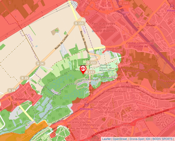 Carte Géoportail pour les drones de loisir