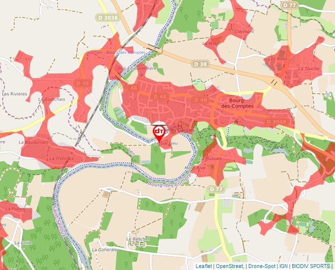 Carte Géoportail pour les drones de loisir