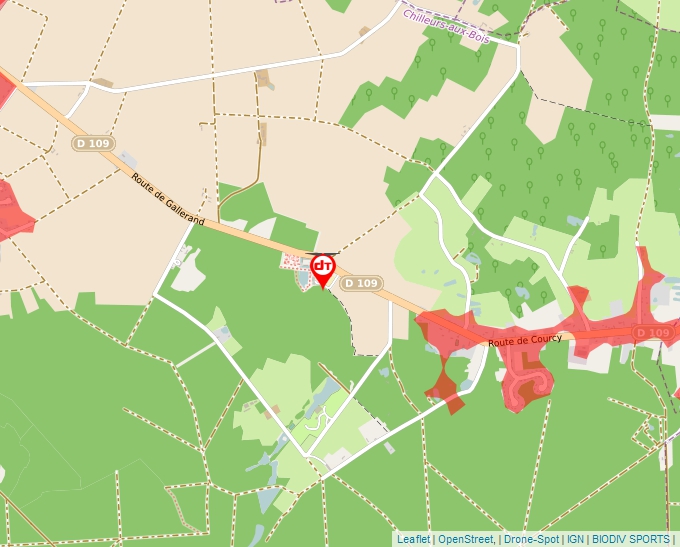 Carte Géoportail pour les drones de loisir