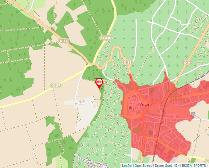 Carte Géoportail pour les drones de loisir