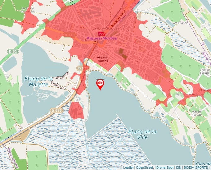 Carte Géoportail pour les drones de loisir
