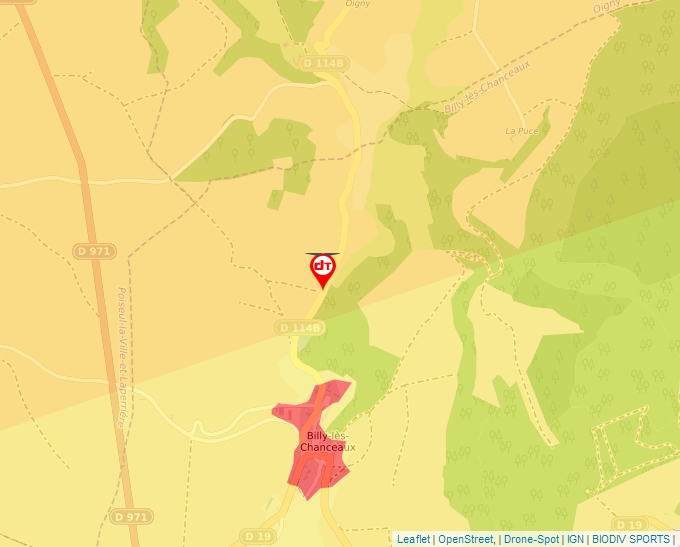Carte Géoportail pour les drones de loisir