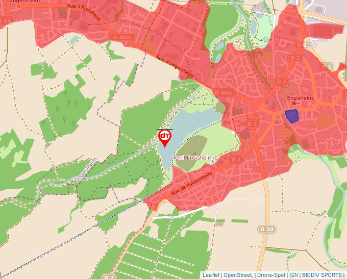 Carte Géoportail pour les drones de loisir