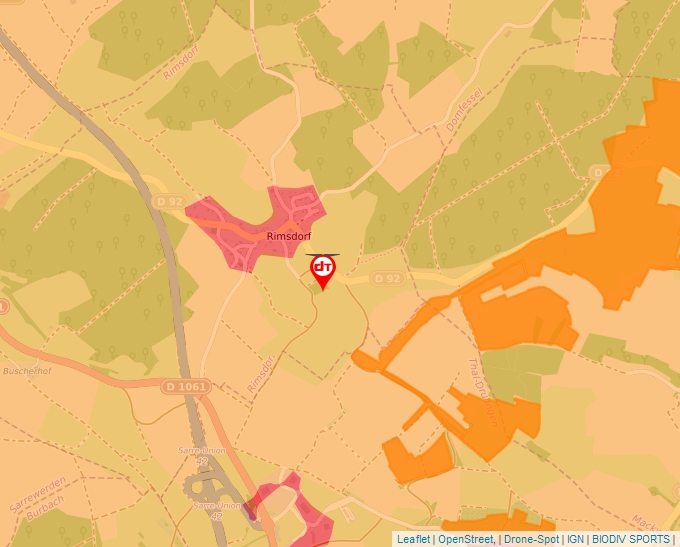 Carte Géoportail pour les drones de loisir
