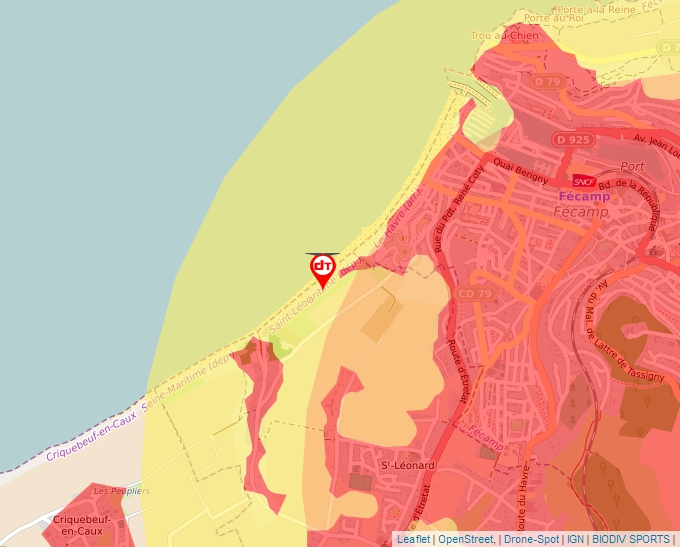 Carte Géoportail pour les drones de loisir