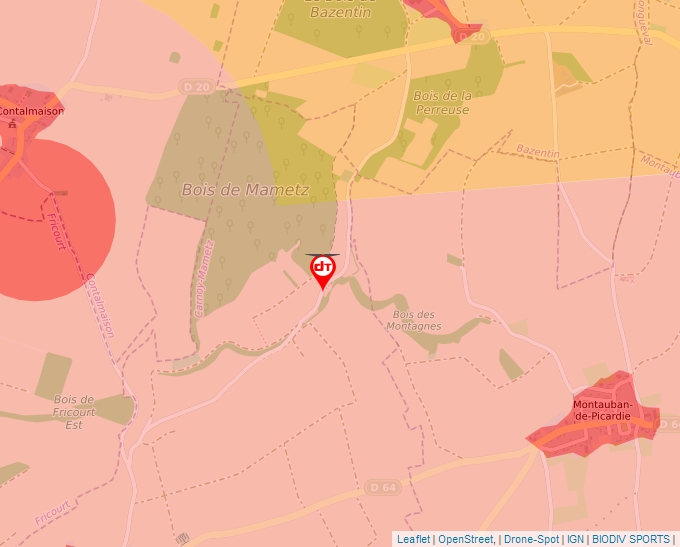 Carte Géoportail pour les drones de loisir