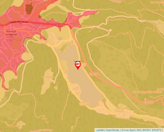 Carte Géoportail pour les drones de loisir