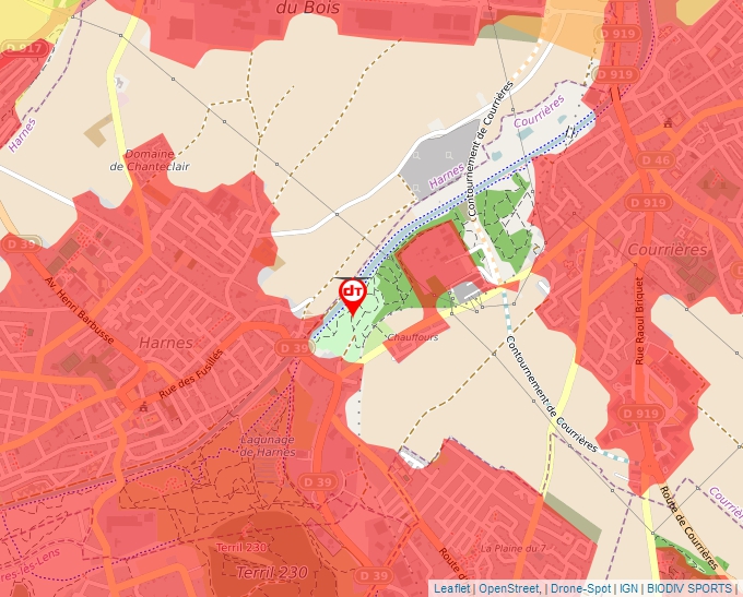 Carte Géoportail pour les drones de loisir