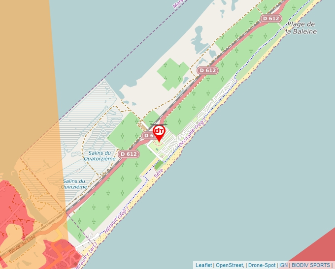 Carte Géoportail pour les drones de loisir