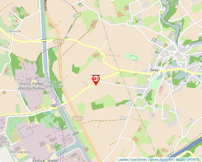 Carte Géoportail pour les drones de loisir