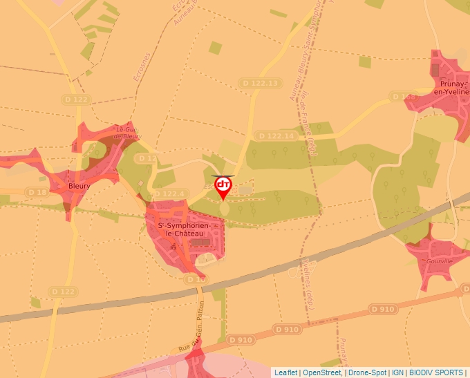 Carte Géoportail pour les drones de loisir