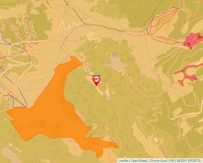 Carte Géoportail pour les drones de loisir