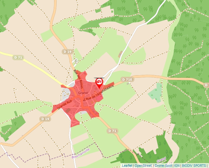 Carte Géoportail pour les drones de loisir