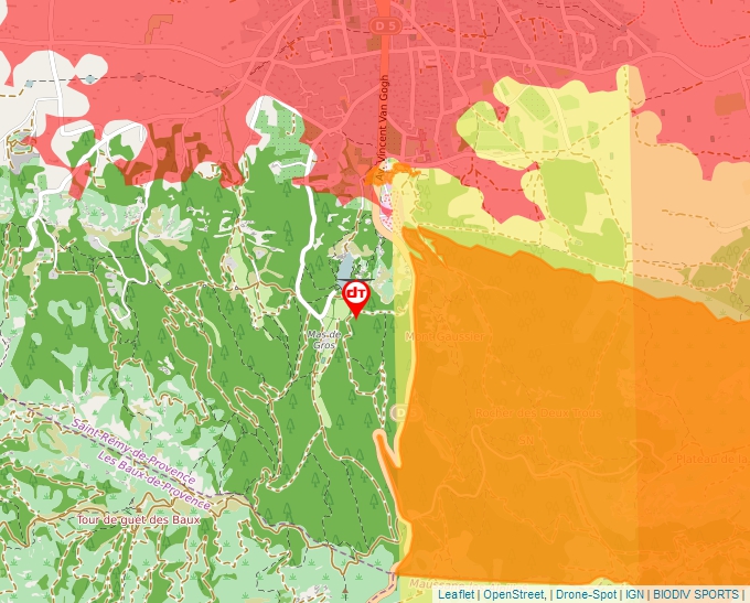 Carte Géoportail pour les drones de loisir