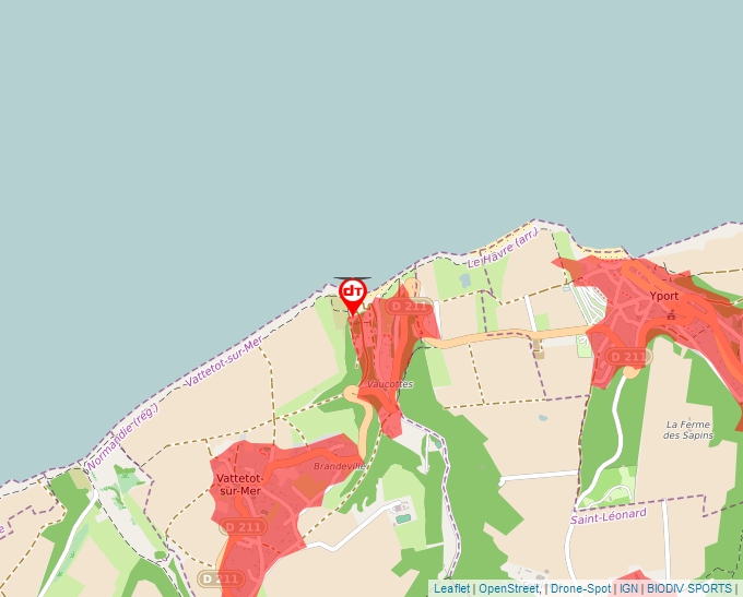 Carte Géoportail pour les drones de loisir