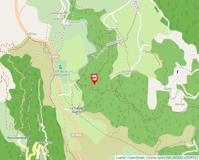 Carte Géoportail pour les drones de loisir