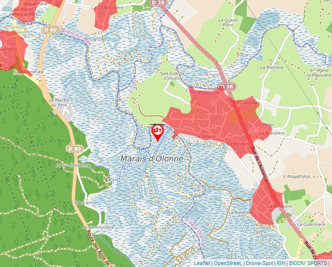 Carte Géoportail pour les drones de loisir