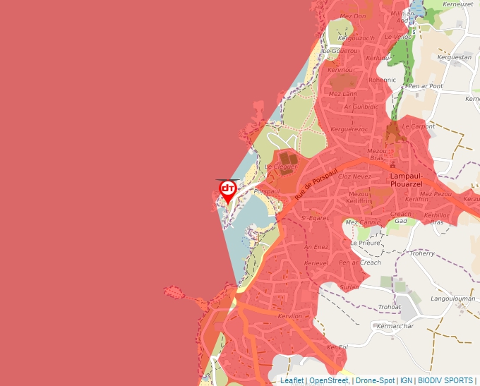 Carte Géoportail pour les drones de loisir