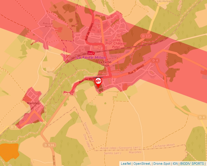 Carte Géoportail pour les drones de loisir