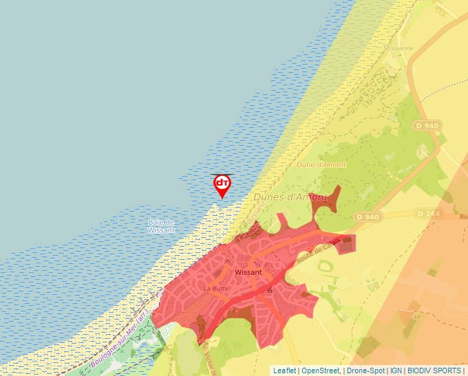 Carte Géoportail pour les drones de loisir