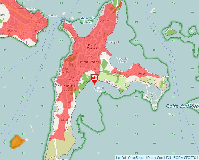 Carte Géoportail pour les drones de loisir