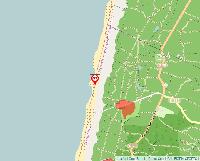 Carte Géoportail pour les drones de loisir