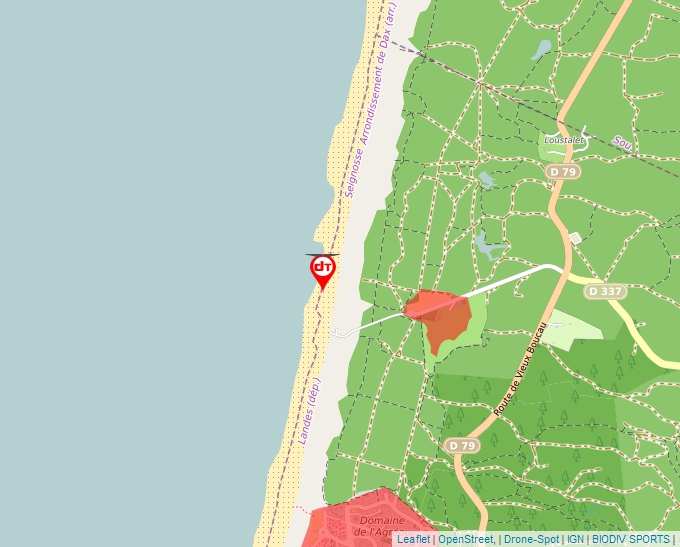 Carte Géoportail pour les drones de loisir