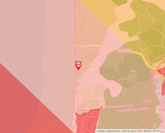 Carte Géoportail pour les drones de loisir