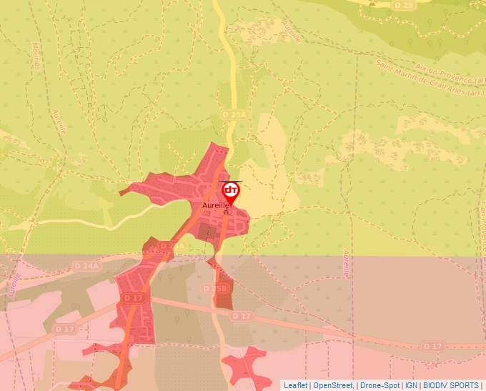 Carte Géoportail pour les drones de loisir