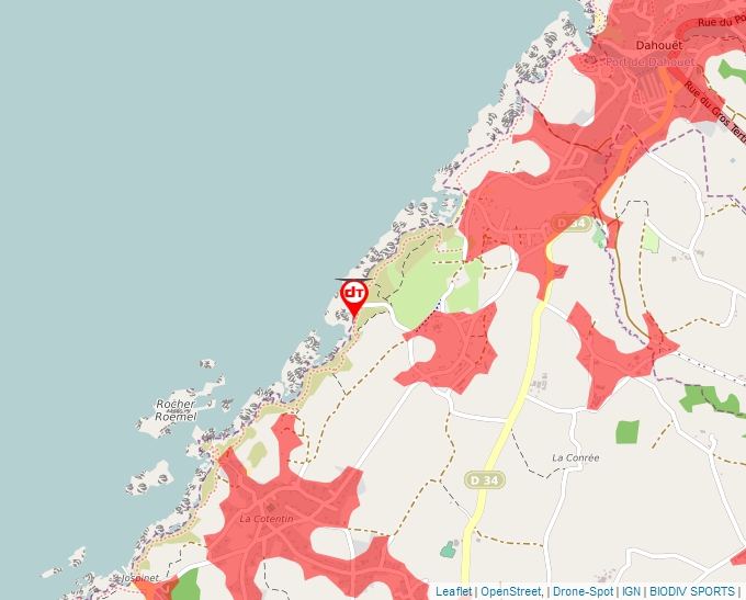 Carte Géoportail pour les drones de loisir